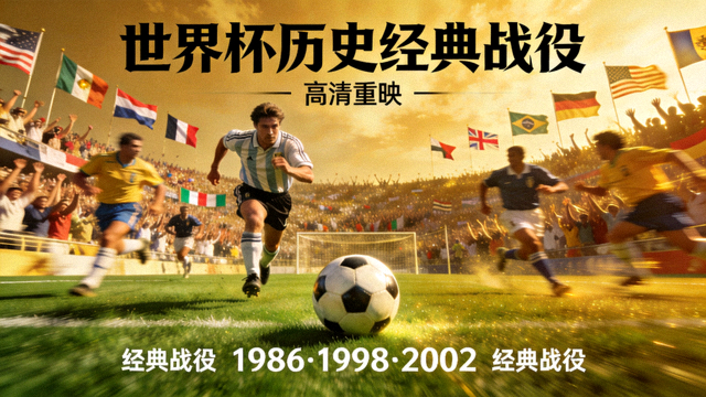 世界杯历史经典战役高清重映视频封面图